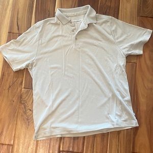 Tommy Bahama men’s large tan polo EUC